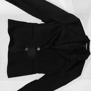 Women’s Black Express Two Button Blazer